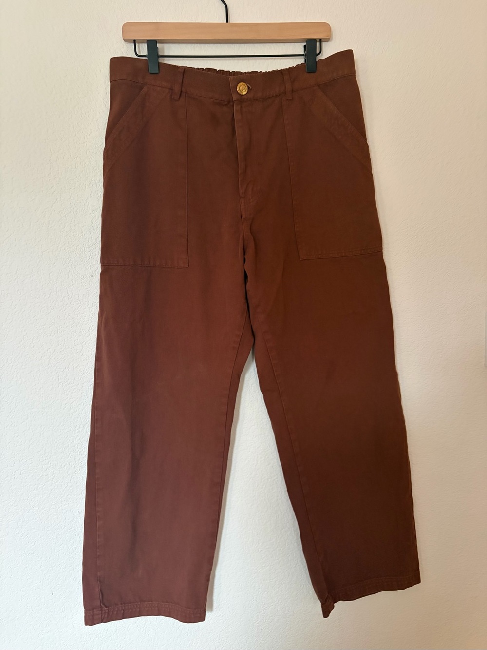Big Bud Press Women's Rust Brown Utility Trousers